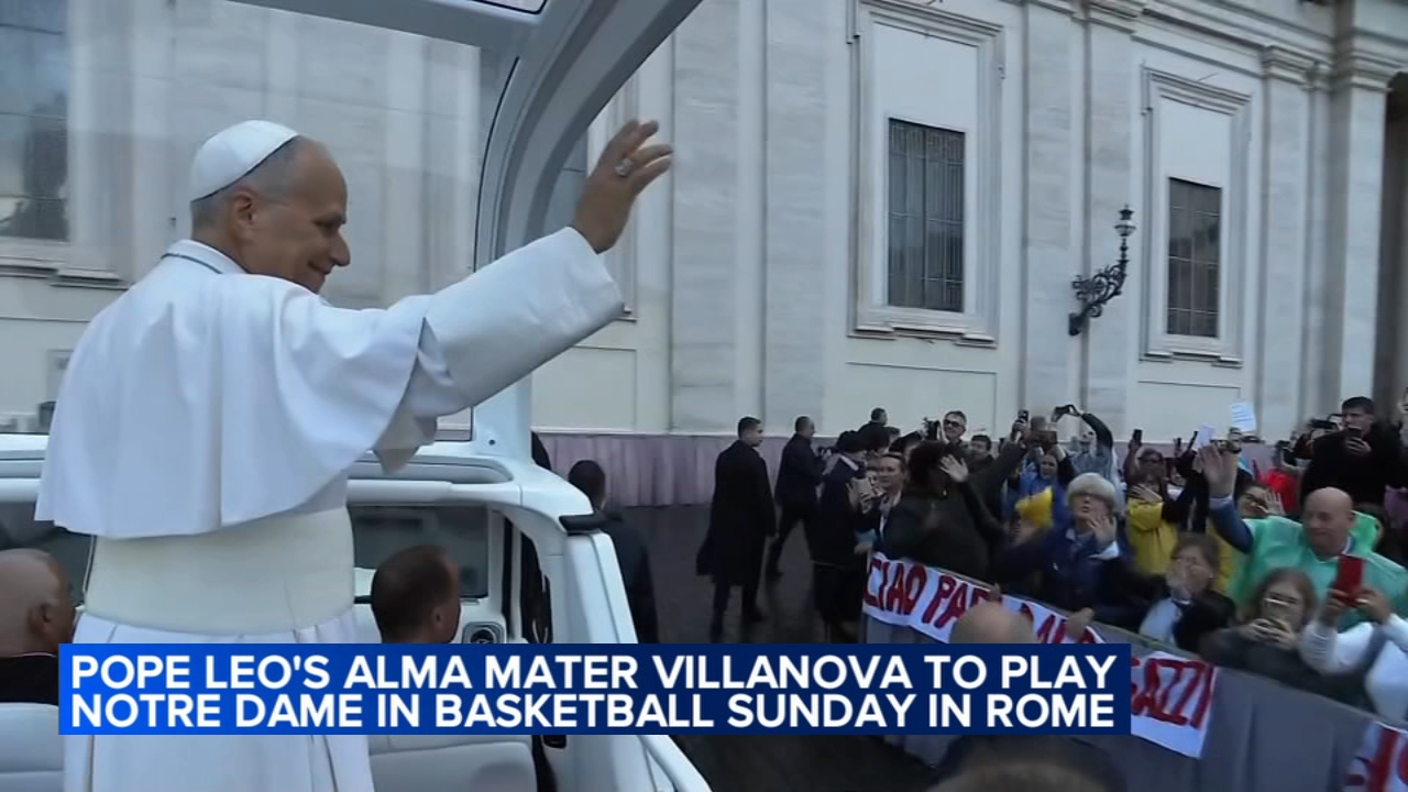Pope Leo tells Villanova and Notre Dame basketball teams he is neutral. Prevost has other ideas
       — Downers Grove Sports news