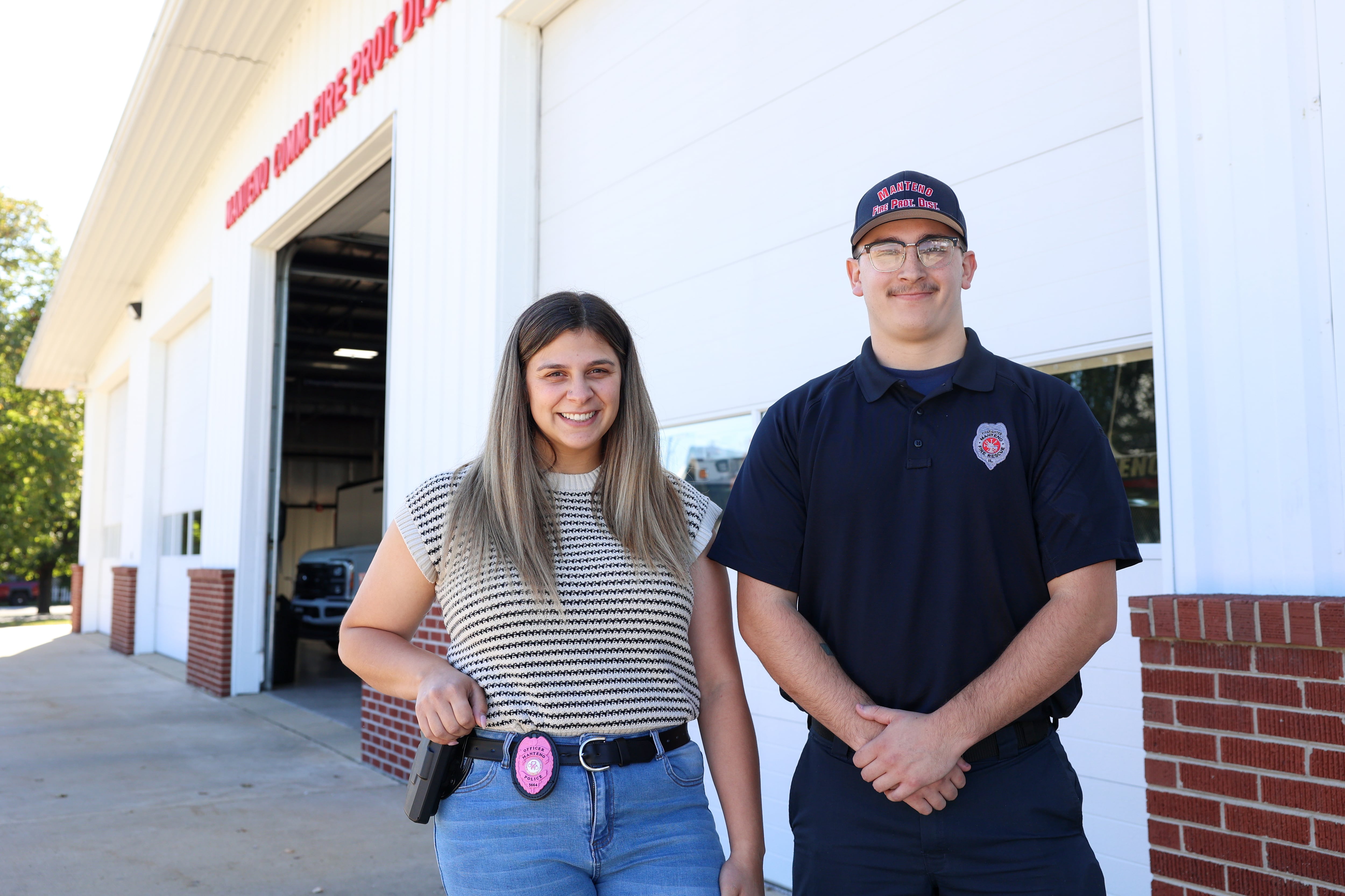 Hometown heroes: Native Manteno first-responder siblings reflect on career paths — Shaw Local News Network