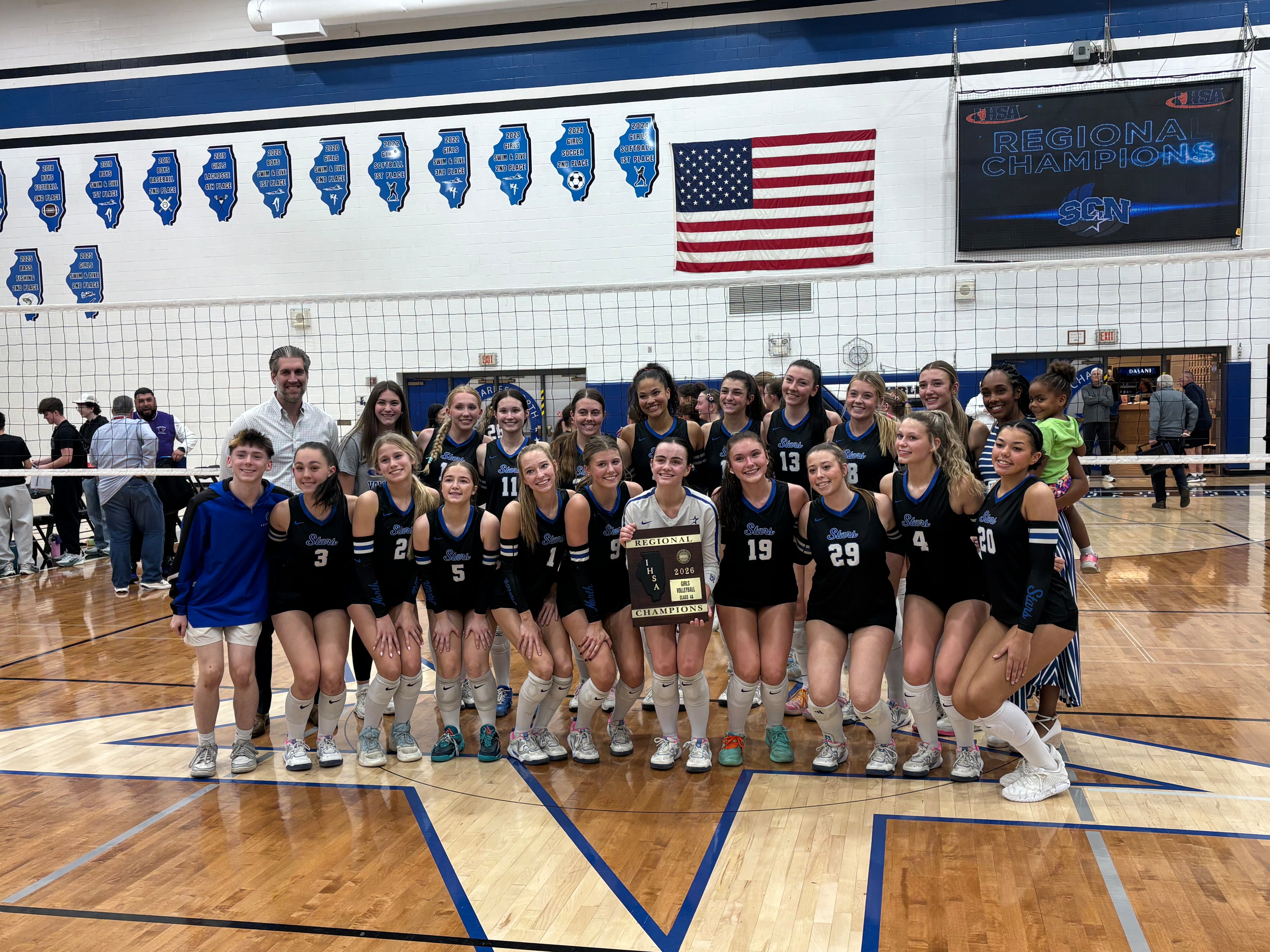 Addie Kashuba, Ellie Sutter lead St. Charles North girls volleyball to regional final win over Hampshire — Downers Grove Schools news